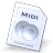 File Types Midi Icon 48x48 png